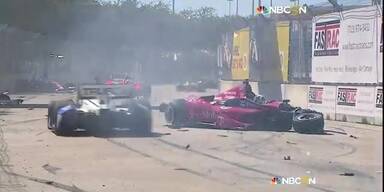 Franchitti bei Horror-Crash schwer verletzt