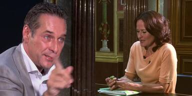 Strache & Glawischnig über Euro und Eu