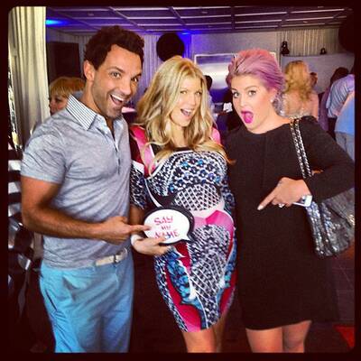 Erste Party für Fergies Baby