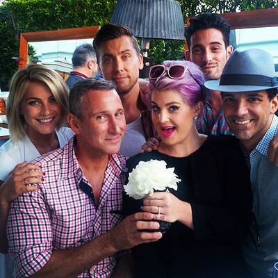 Erste Party für Fergies Baby