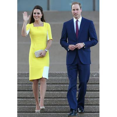 Herzogin Kate, Prinz William & Baby George: Abschied von Australien