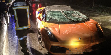 29-Jähriger schrottete teuren Lamborghini