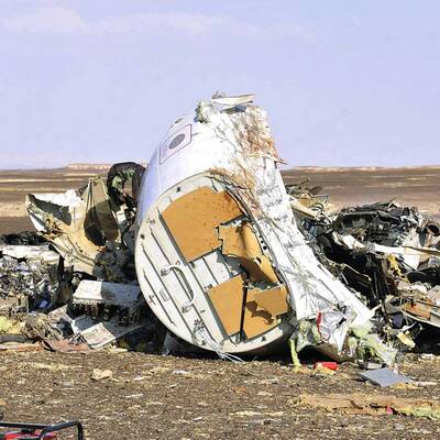 Flugzeugabsturz in Ägypten