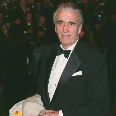 Christopher Lee: Sein Leben in Bildern