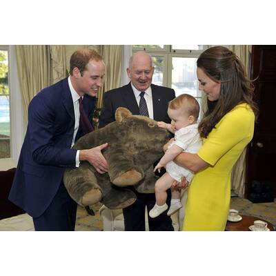 Herzogin Kate, Prinz William & Baby George: Abschied von Australien