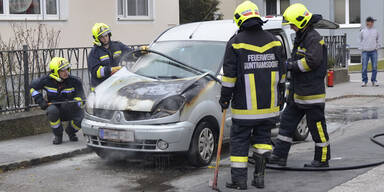 Fahrzeugbrand in Guntramsdorf