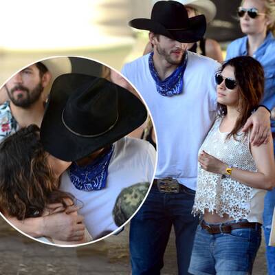 Ashton Kutcher & Mila Kunis verliebt wie nie