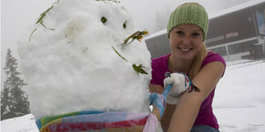Schneemann zum Sommer-Start
