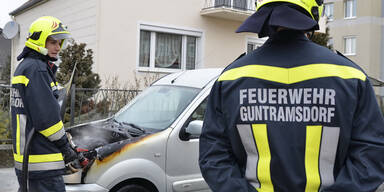 Fahrzeugbrand in Guntramsdorf