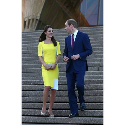 Herzogin Kate, Prinz William & Baby George: Abschied von Australien