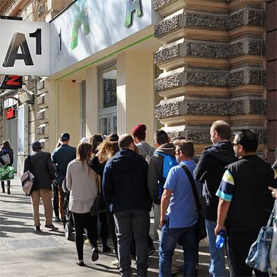 Jeder will das erste iPhone 6 in Österreich