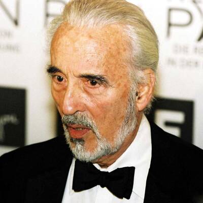 Christopher Lee: Sein Leben in Bildern