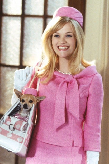 Reese Witherspoon und Hund Moonie in 