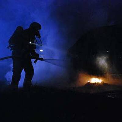 BMW wird zum Feuerball auf der A2