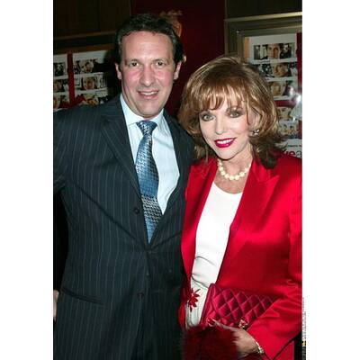 Joan Collins wird älter, ihr Gesicht straffer