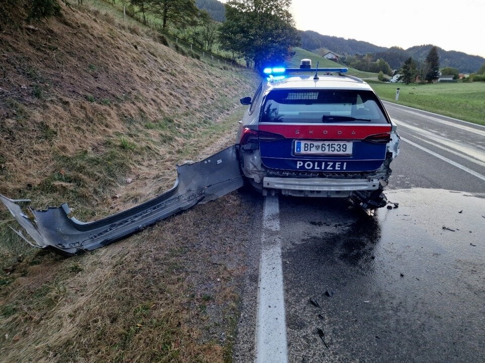 Polizeiautos Schlepper
