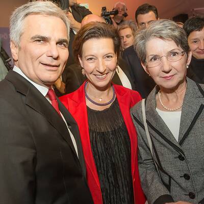 Wahlparty der SPÖ in Wien