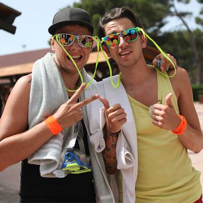 SNF auf ATV Beach party Oida