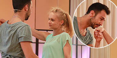 Dancing Stars, Melaie Binder & Danilo Campisi bei den Proben