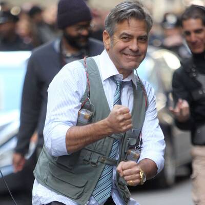 George Clooney dreht 