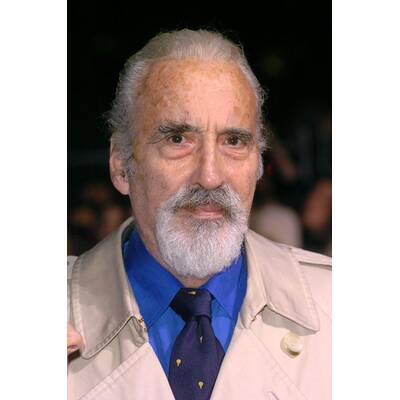 Christopher Lee: Sein Leben in Bildern