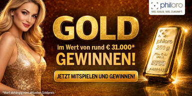 Gold im Wert von rund 31.000 &euro; beim philoro-Gold-Quiz GEWINNEN!