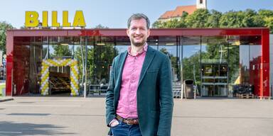Nikolaus Wittmann er&ouml;ffnet neuen BILLA-Markt in Wien-Liesing