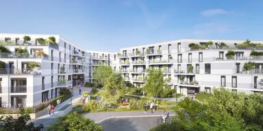 Buwog: Neue Wohnoase &rsaquo;Drygalski&lsaquo; in zukunftsweisendem Stadtquartier