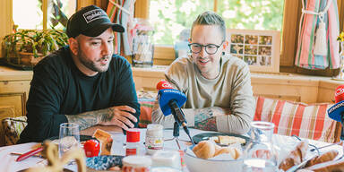 Seiler und Speer beim Fr&uuml;hst&uuml;ck bei mir