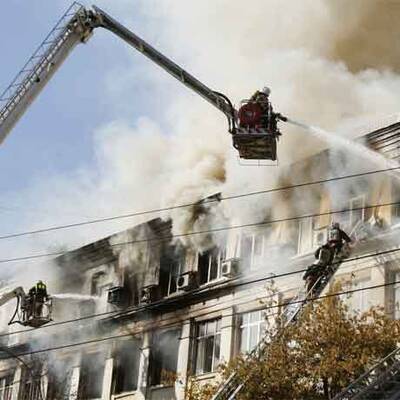 Brandkatastrophe in Moskau