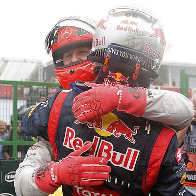 Die besten Jubel-Bilder von Vettel