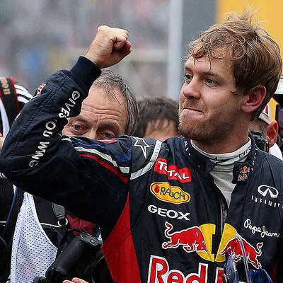 Die besten Jubel-Bilder von Vettel