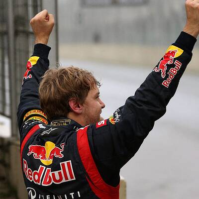 Die besten Jubel-Bilder von Vettel
