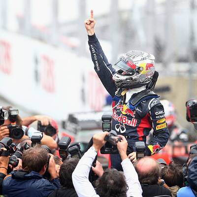 Die besten Jubel-Bilder von Vettel