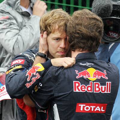 Die besten Jubel-Bilder von Vettel