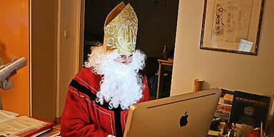 Nikolo-Besuch via Video-Chat