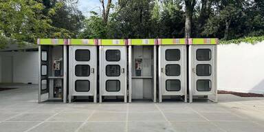 Telefonzellen werden zu Mini-Paketstationen