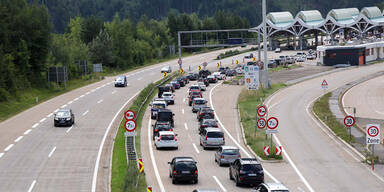 Stau auf &Ouml;sterreichs Stra&szlig;en