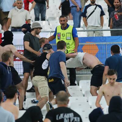 Krawalle im Stadion