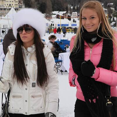 Tara und Moni in Kitz & Moritz - am 19. März