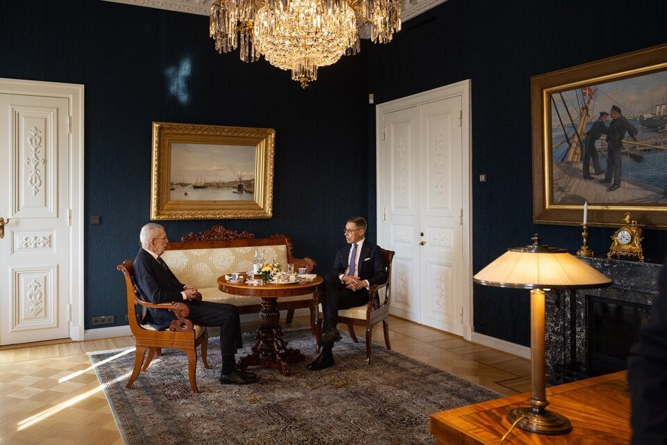 Van der Bellen in Helsinki