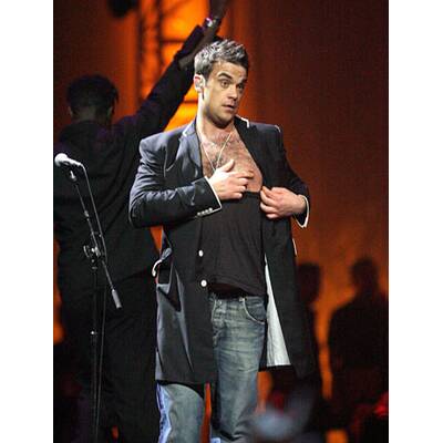 Superstar Robbie Williams