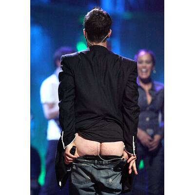 Superstar Robbie Williams