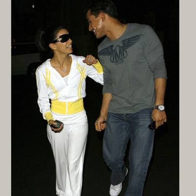 Eva Longoria ganz in weiß