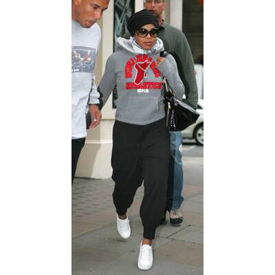 Stars im Jogging-Style