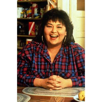 Roseanne Barr damals und heute