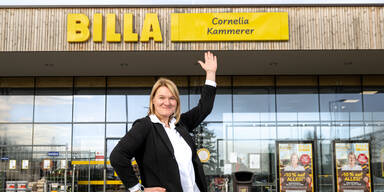 Premiere in P&ouml;ttsching: Erste externe BILLA Kauffrau er&ouml;ffnet eigenen Markt
