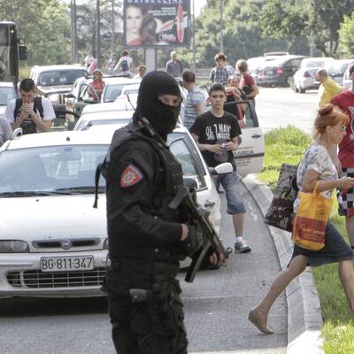 Ratko Mladic ist in Den Haag eingetroffen