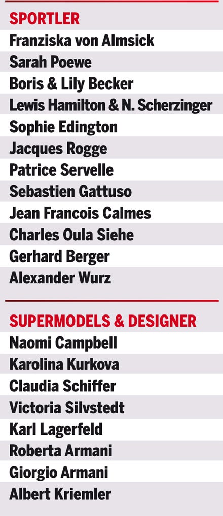 Albert & Charlene: Die Gästeliste