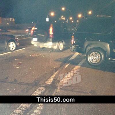 50 Cent von LKW abgeschossen